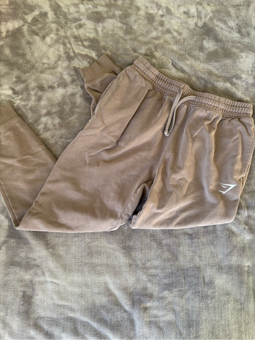 Gymshark Men’s Taupe/Brown Slim Fit Joggers